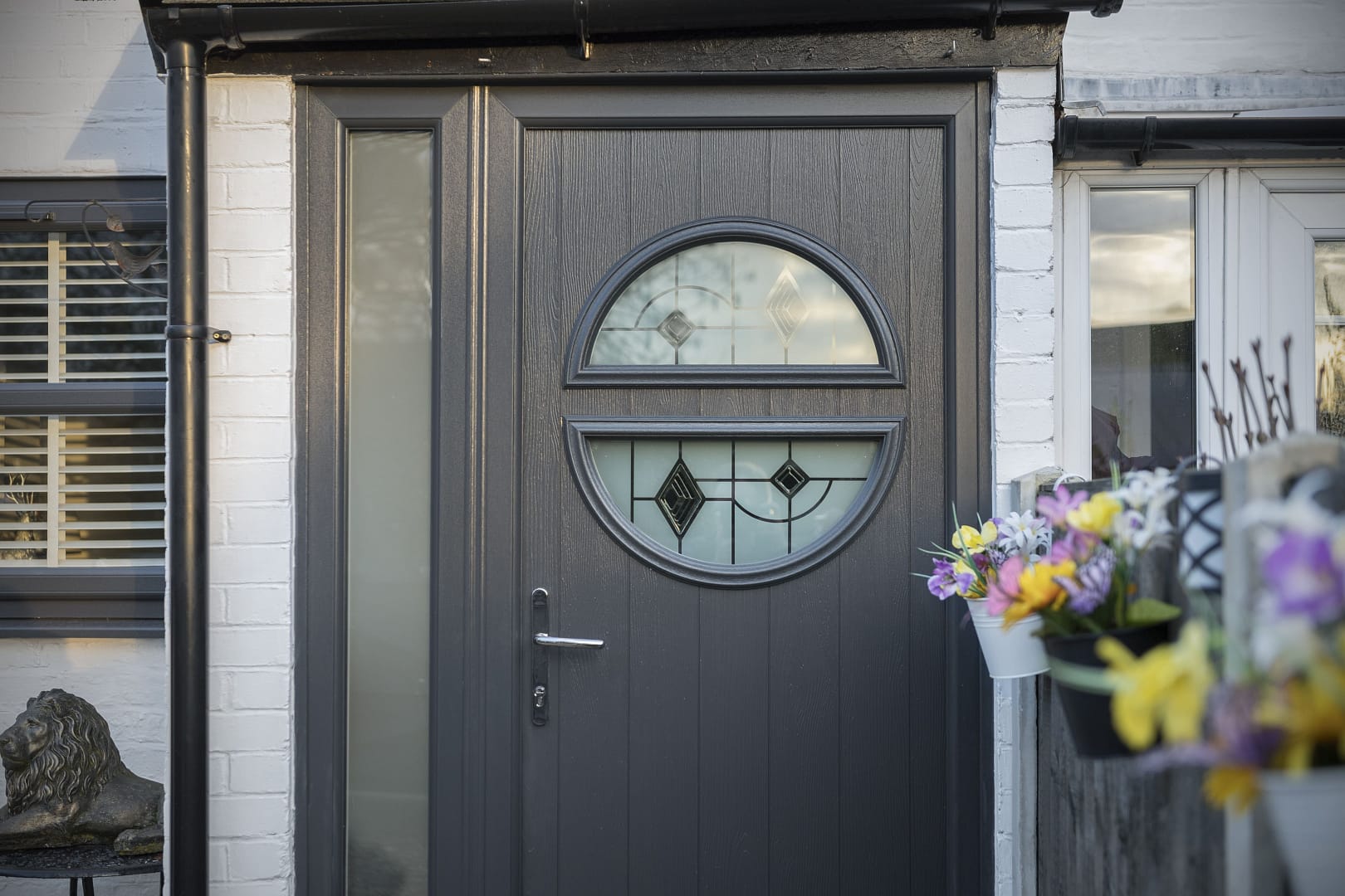 anthracite grey door