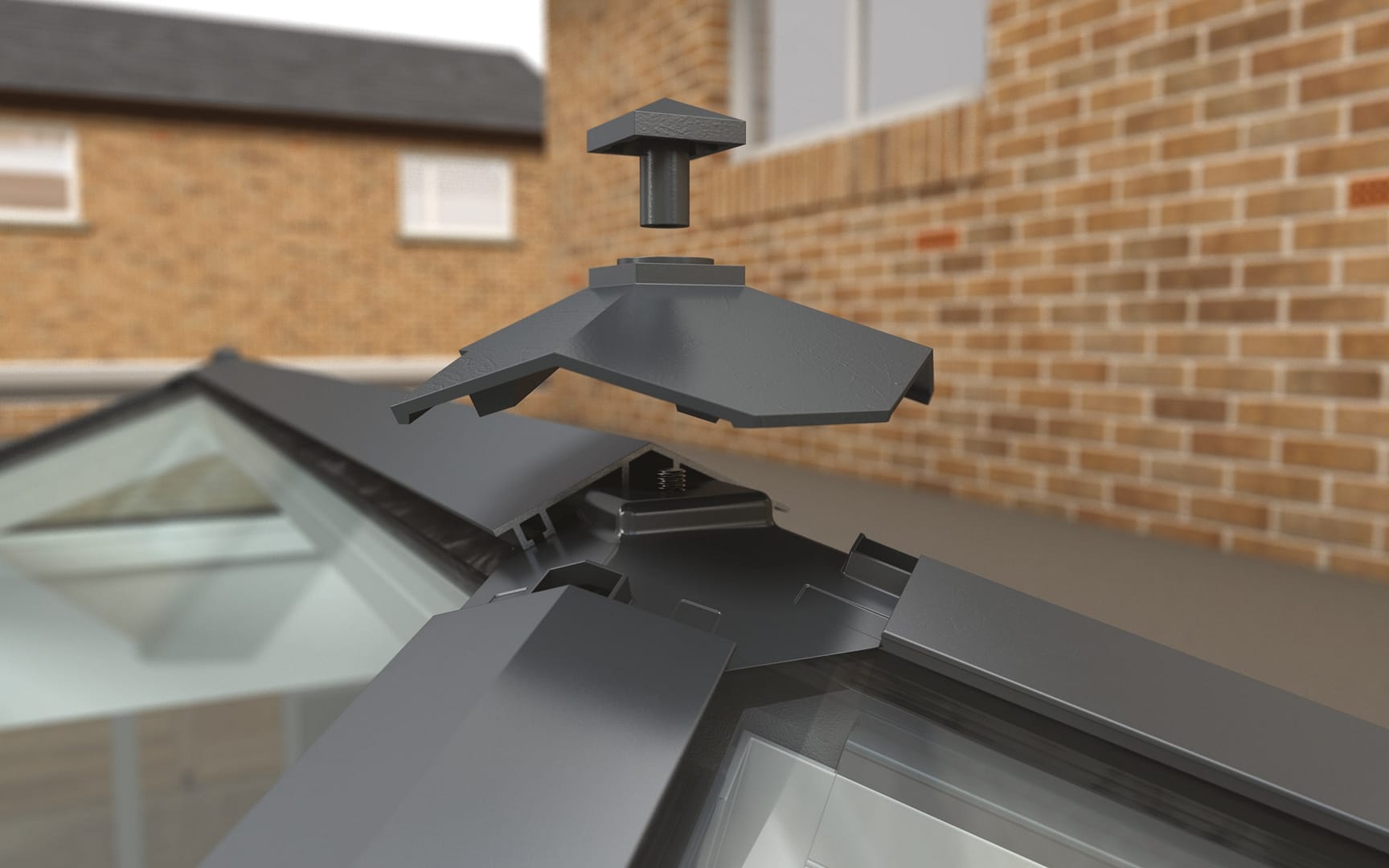 roof lantern cross section showing profile