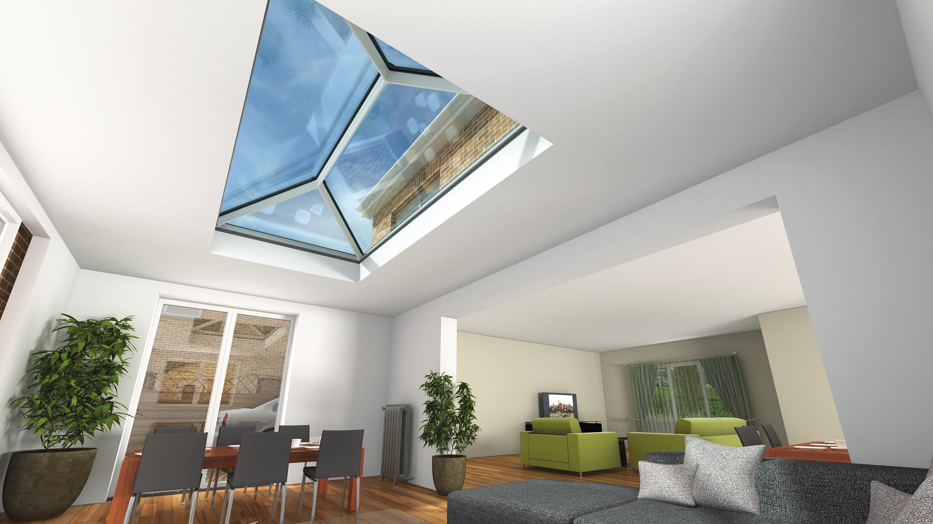 interior roof lantern