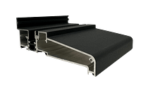 integrated aluminium threshold for aluminium bifold door