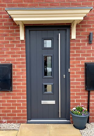 anthracite grey composite door