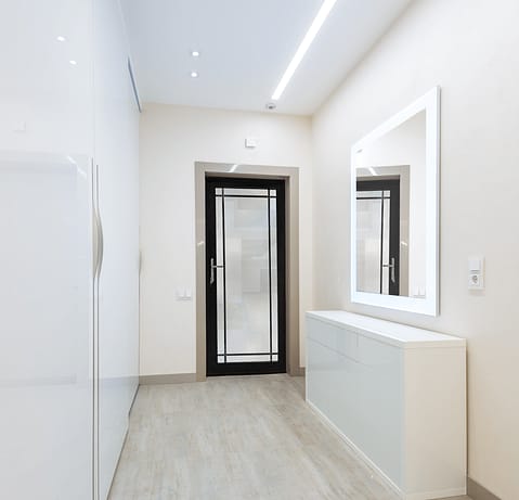 single glazed door