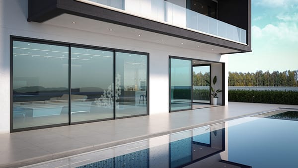 Sliding patio door installation