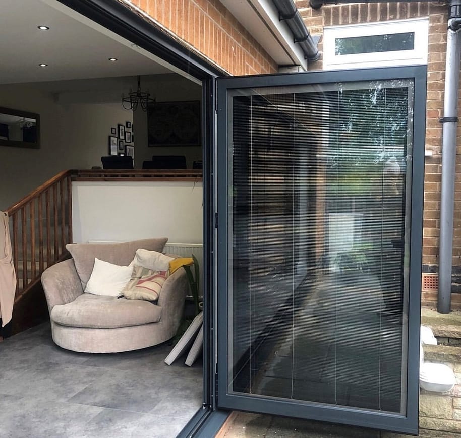 aluminium bifold door