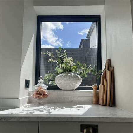 aluminium triple glazed window
